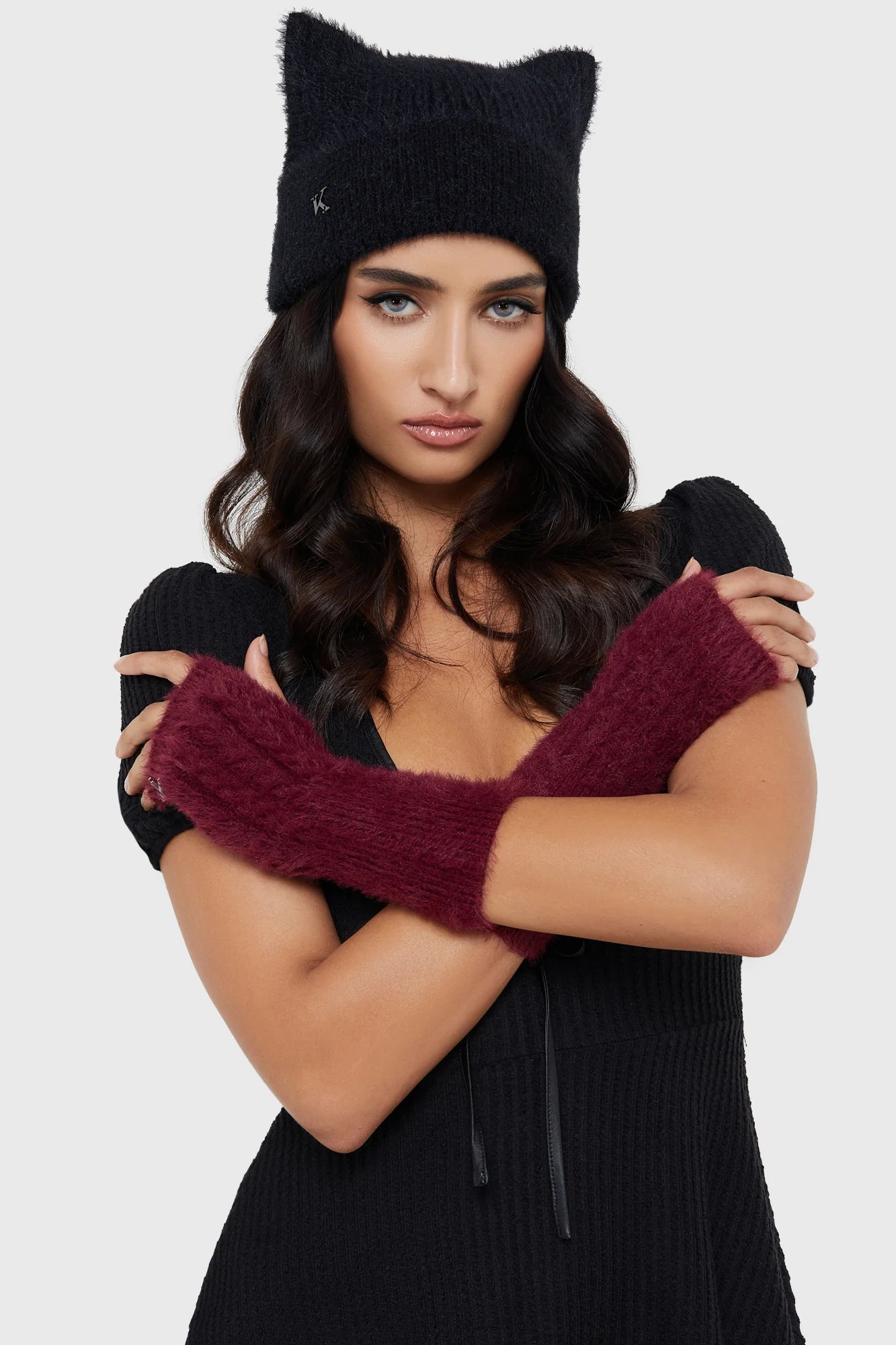 Mystic Cable Fingerless Gloves