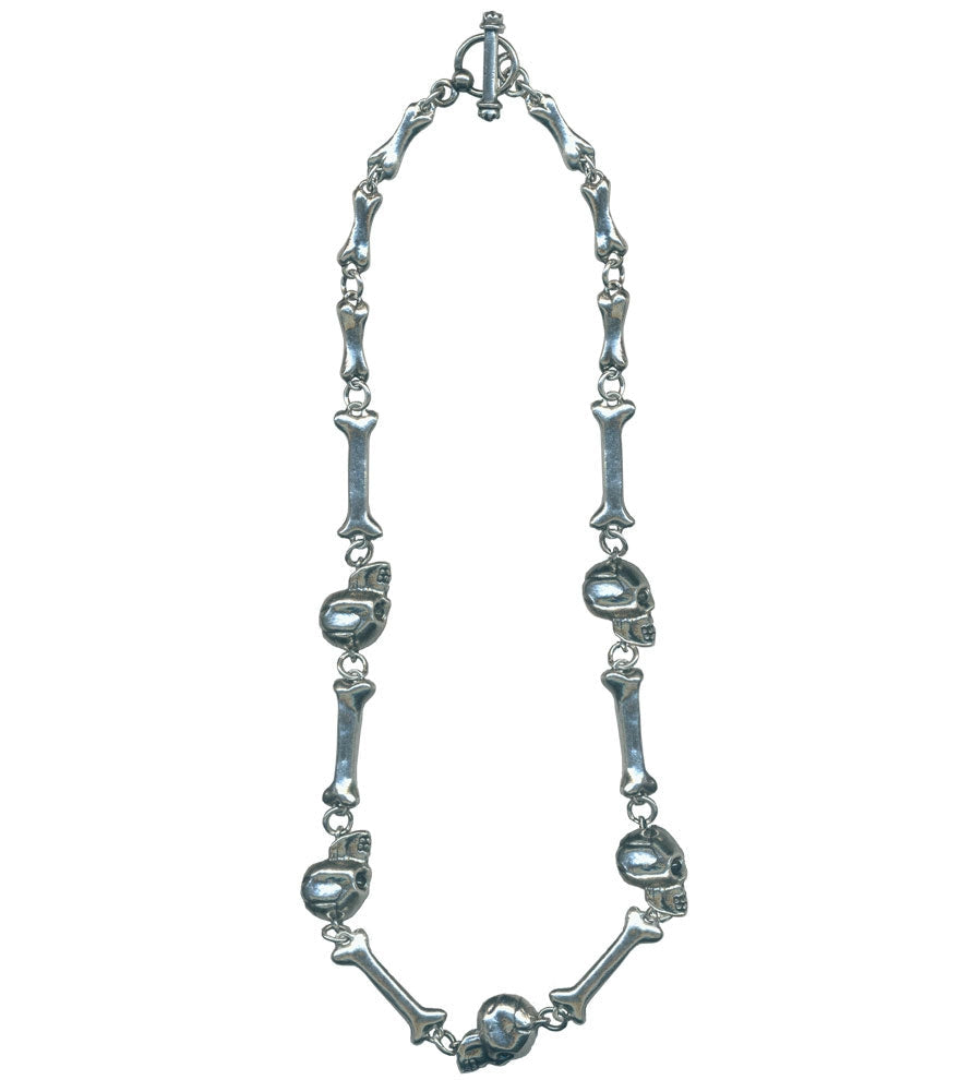 Skull and Bone Rockware Necklace