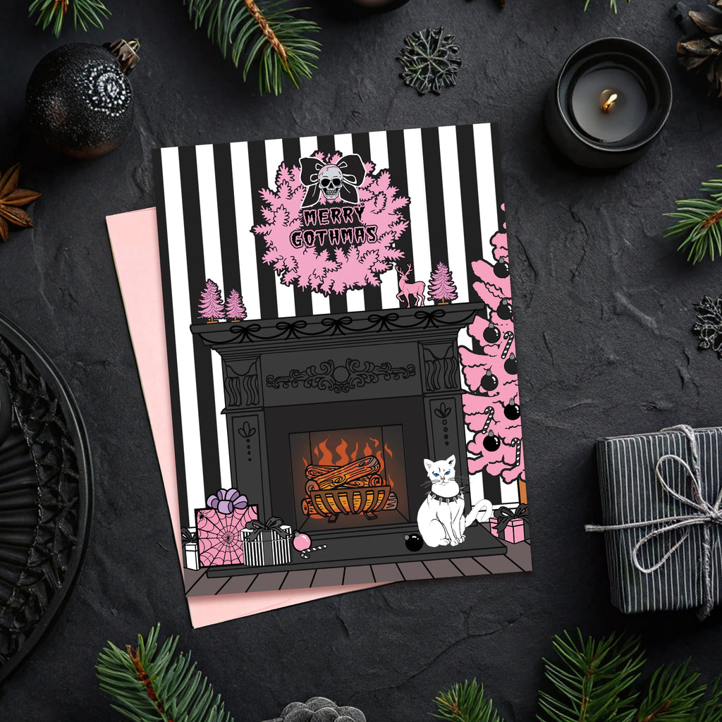 Merry Gothmas Greeting Card