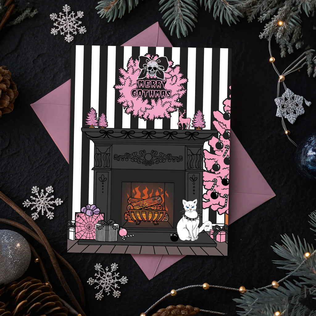Merry Gothmas Greeting Card