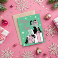 Merry & Fright Pin-up Creepmas Greeting Card