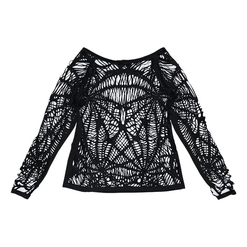 Mesh Longsleeve Tee
