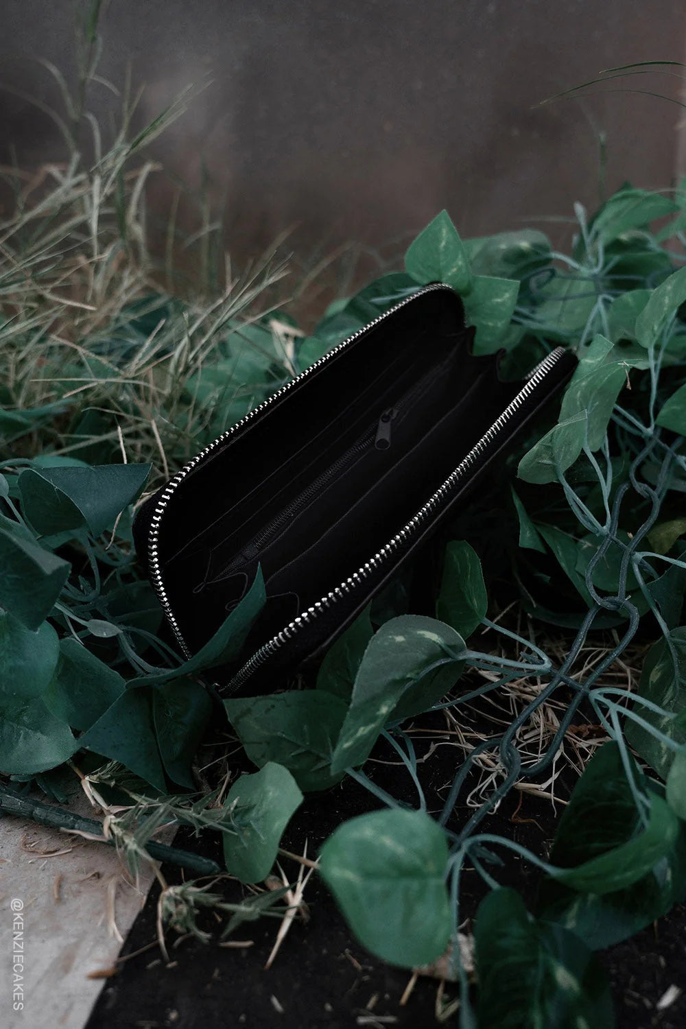 Midnight Bats Wallet - Purple