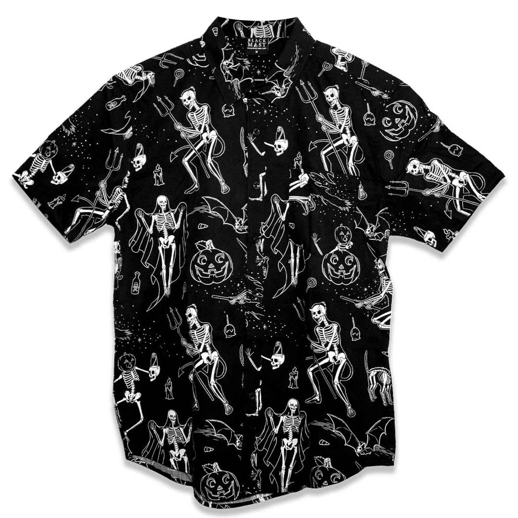 Midnight Mischief Button-Down Shirt (Unisex)