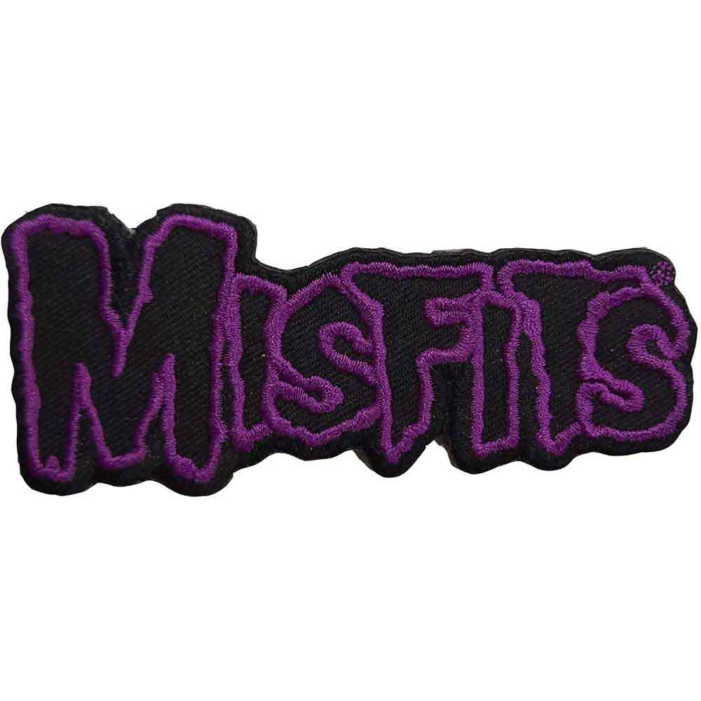 Misfits - Purple Logo - Embroidered Patch