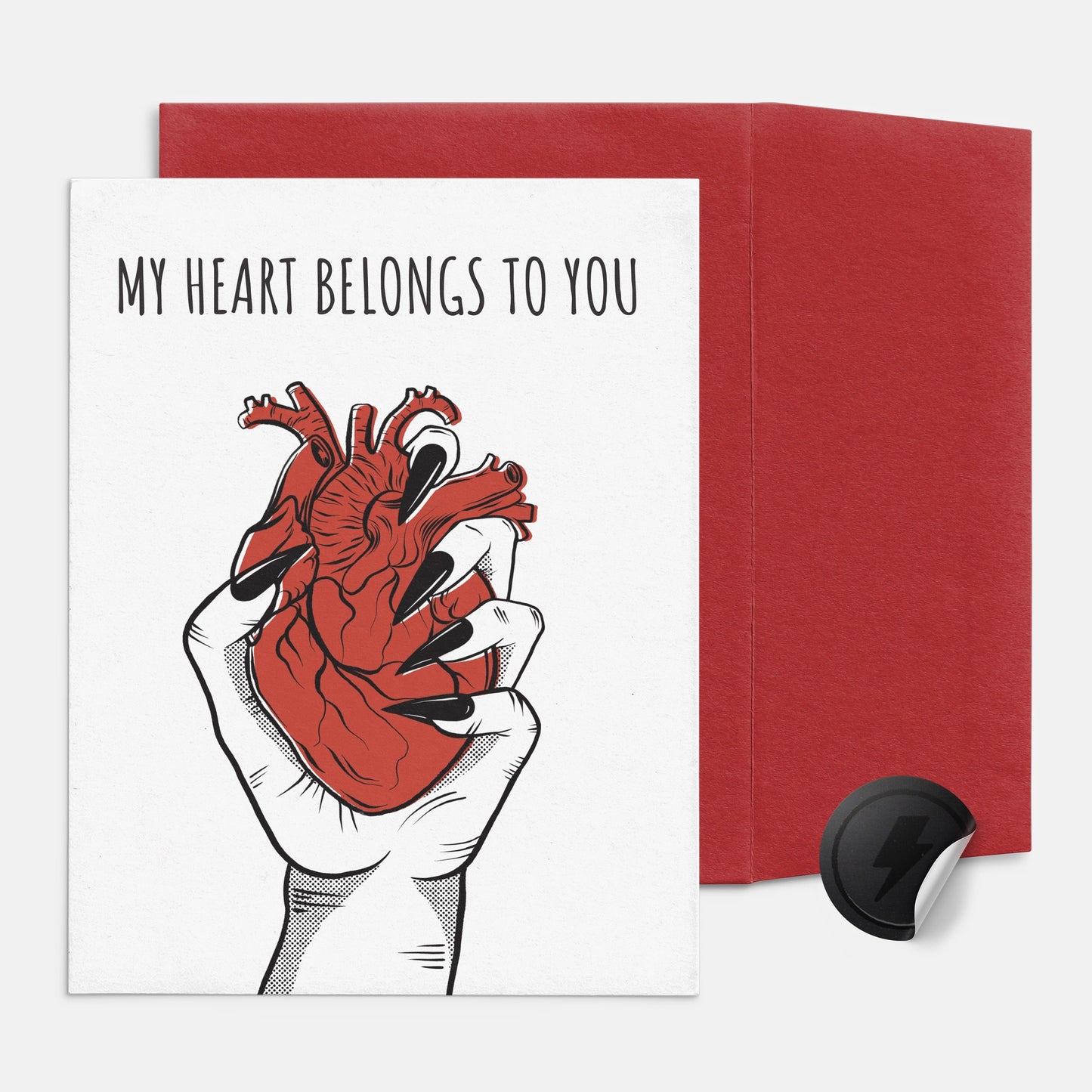 My Heart Belongs To You - Greeting Card