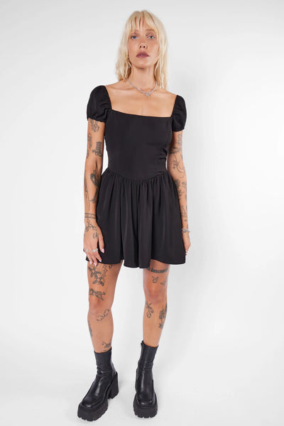 Nevermore Lace-Up Playsuit.