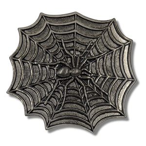 Spider & Web Belt Buckle