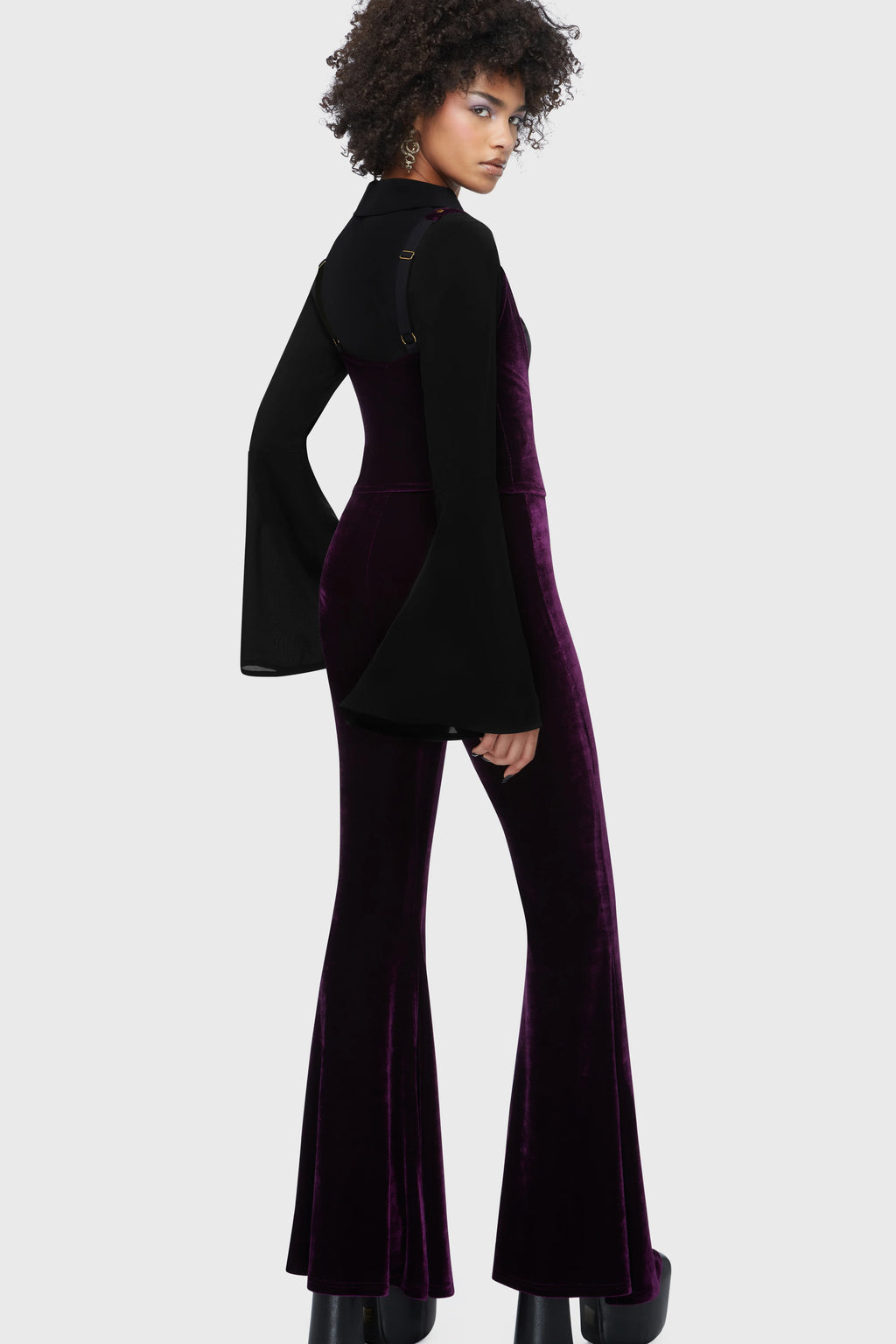 Night Petal Underbust Corset Top