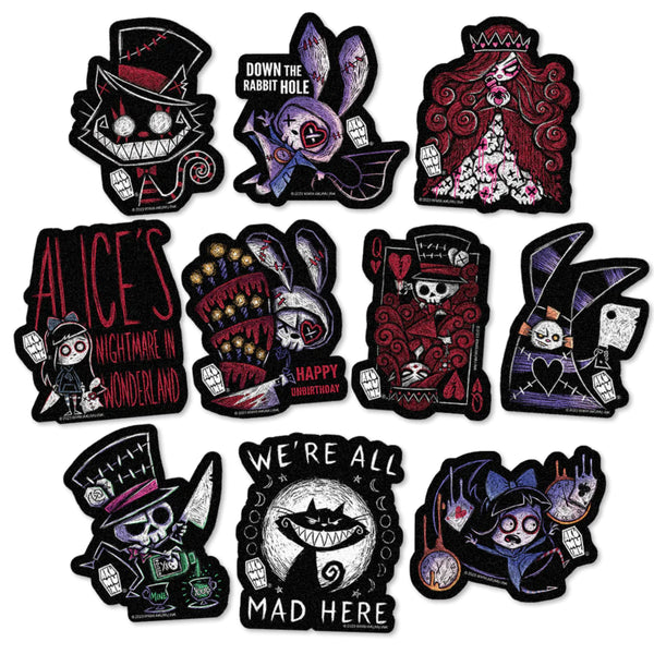 New Alice's Nightmare in Wonderland Sticker Pack