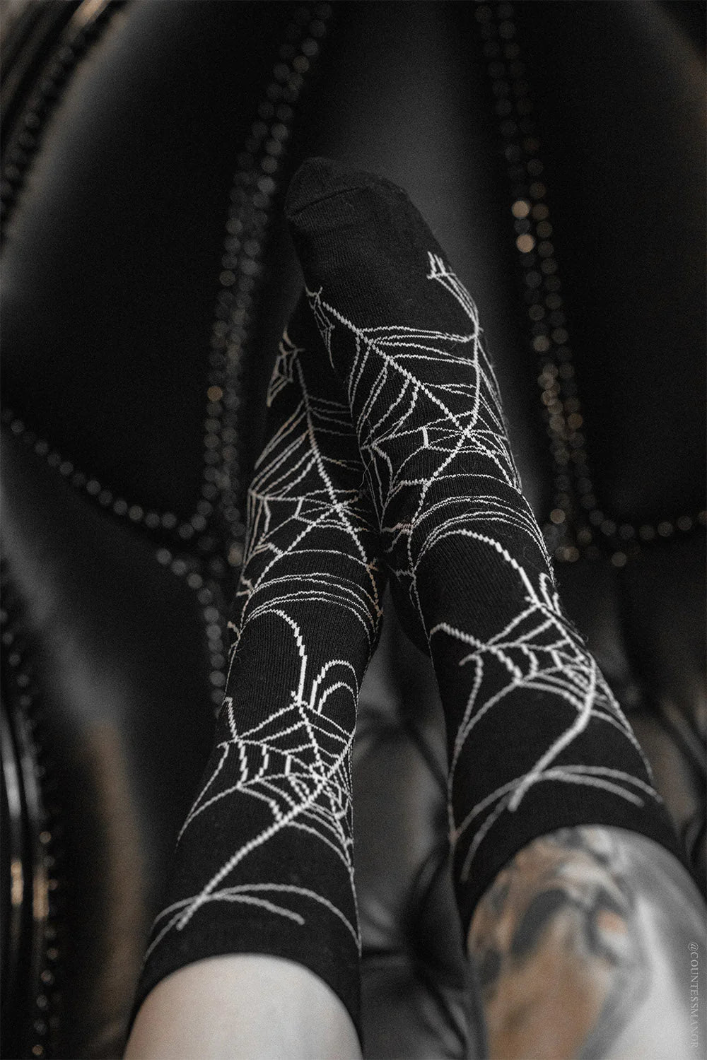 Nightweave Spiderweb Socks