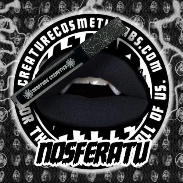 Nosferatu - Black Matte Lipstick