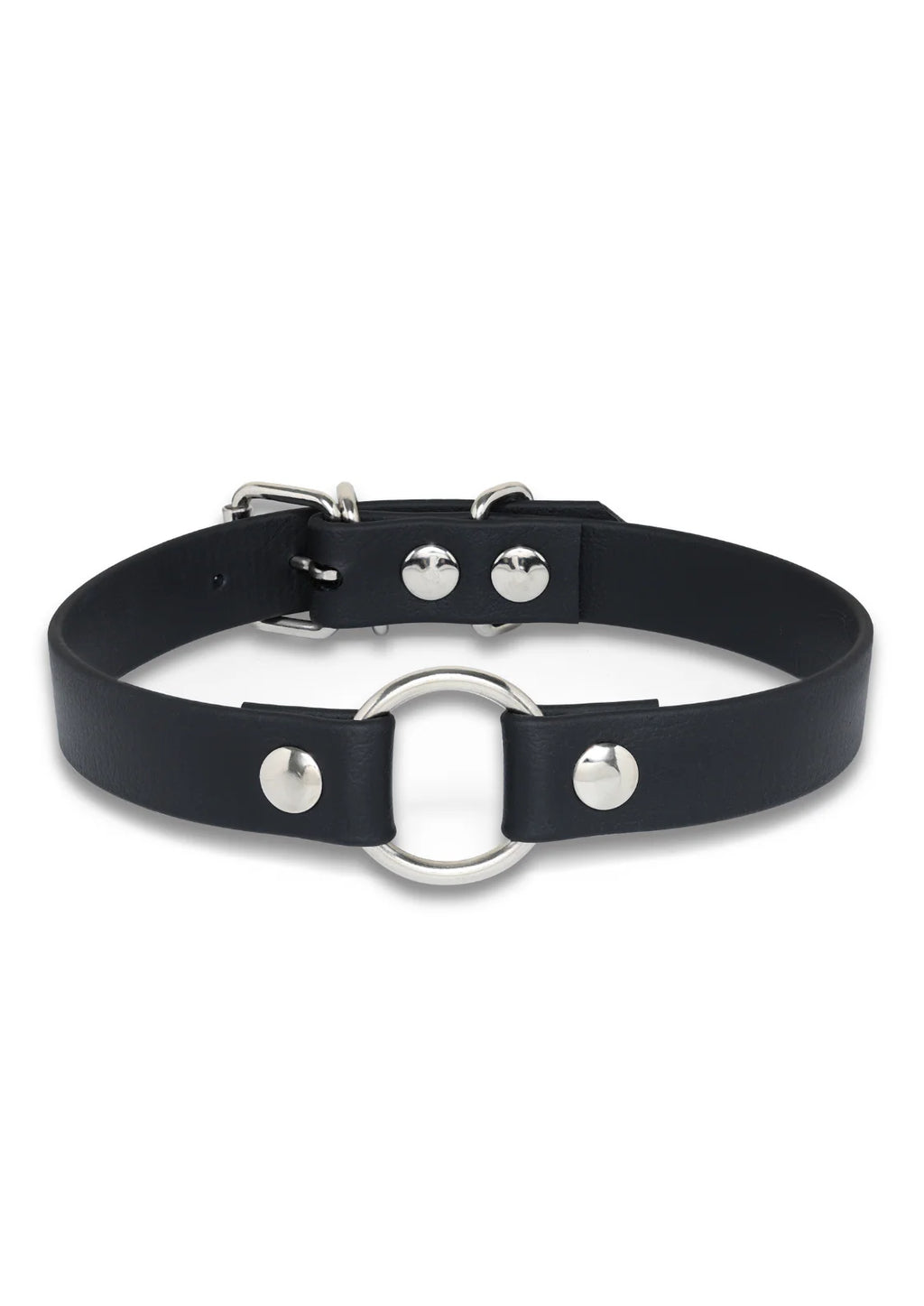 Silver Hardware O-Ring Choker