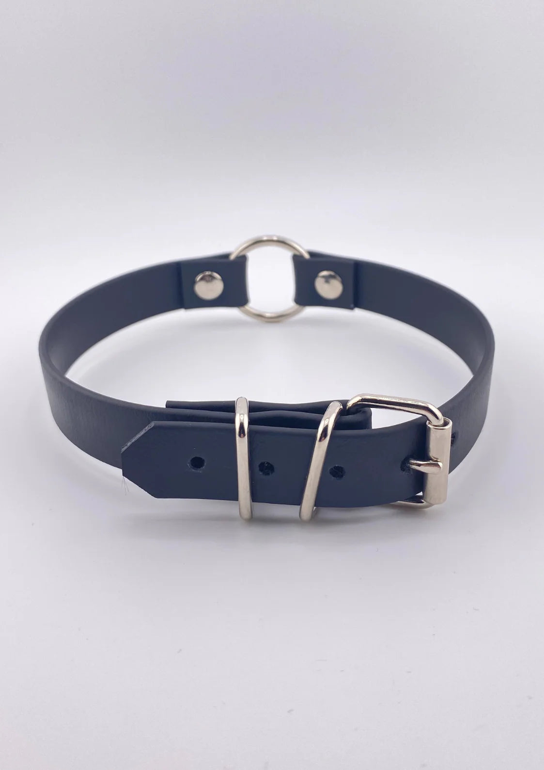 Silver Hardware O-Ring Choker