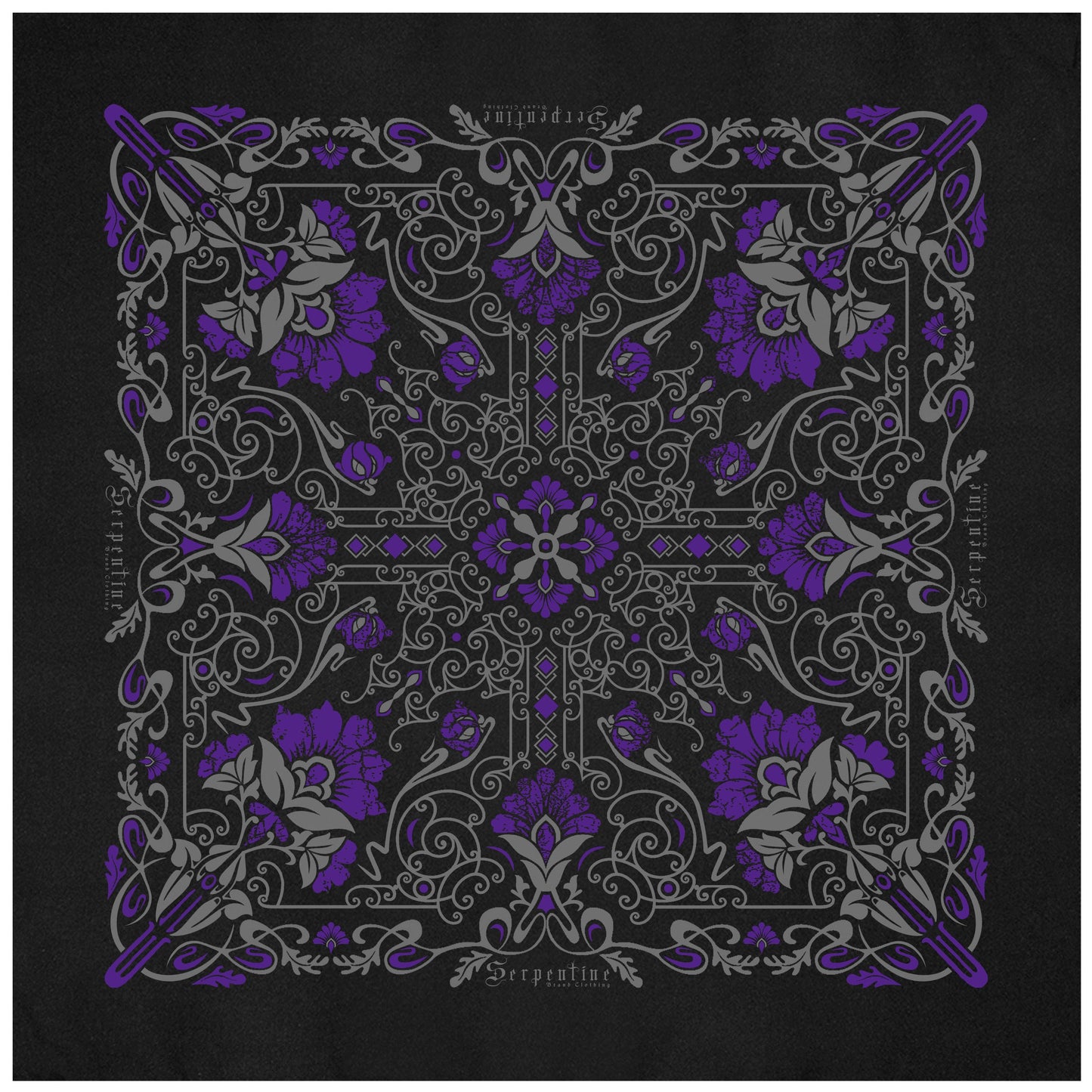 Orchids Nouveau Bandana