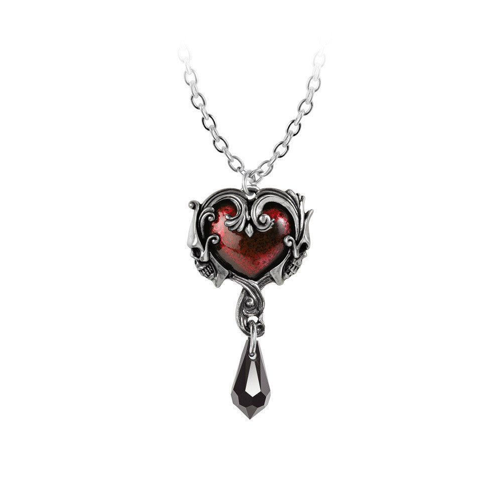 Petite Affair du Coeur Pendant - Red