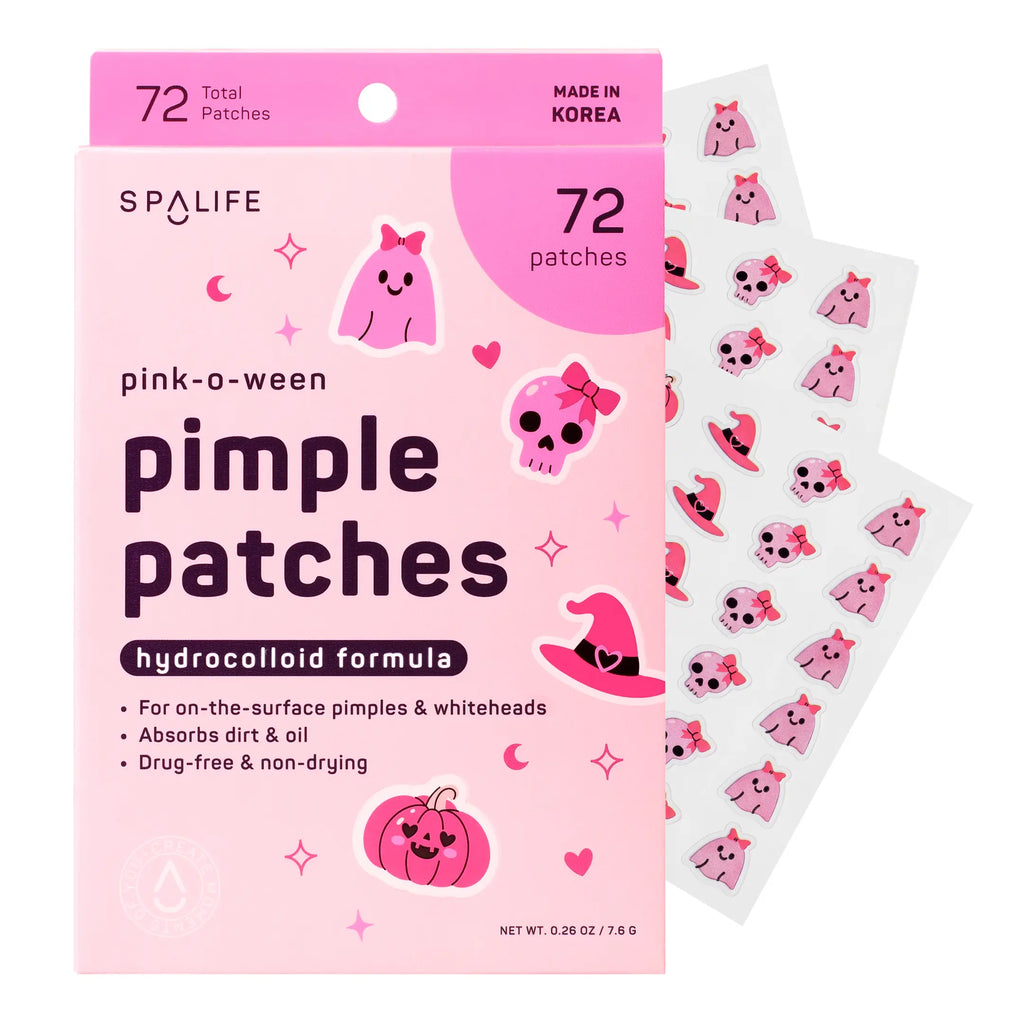 Pink-O-Ween Hydrocolloid Halloween Pimple Patches
