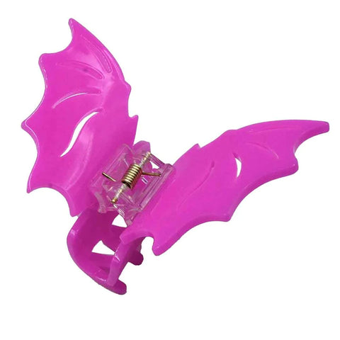 Bat Hair Claw Clip - Pink