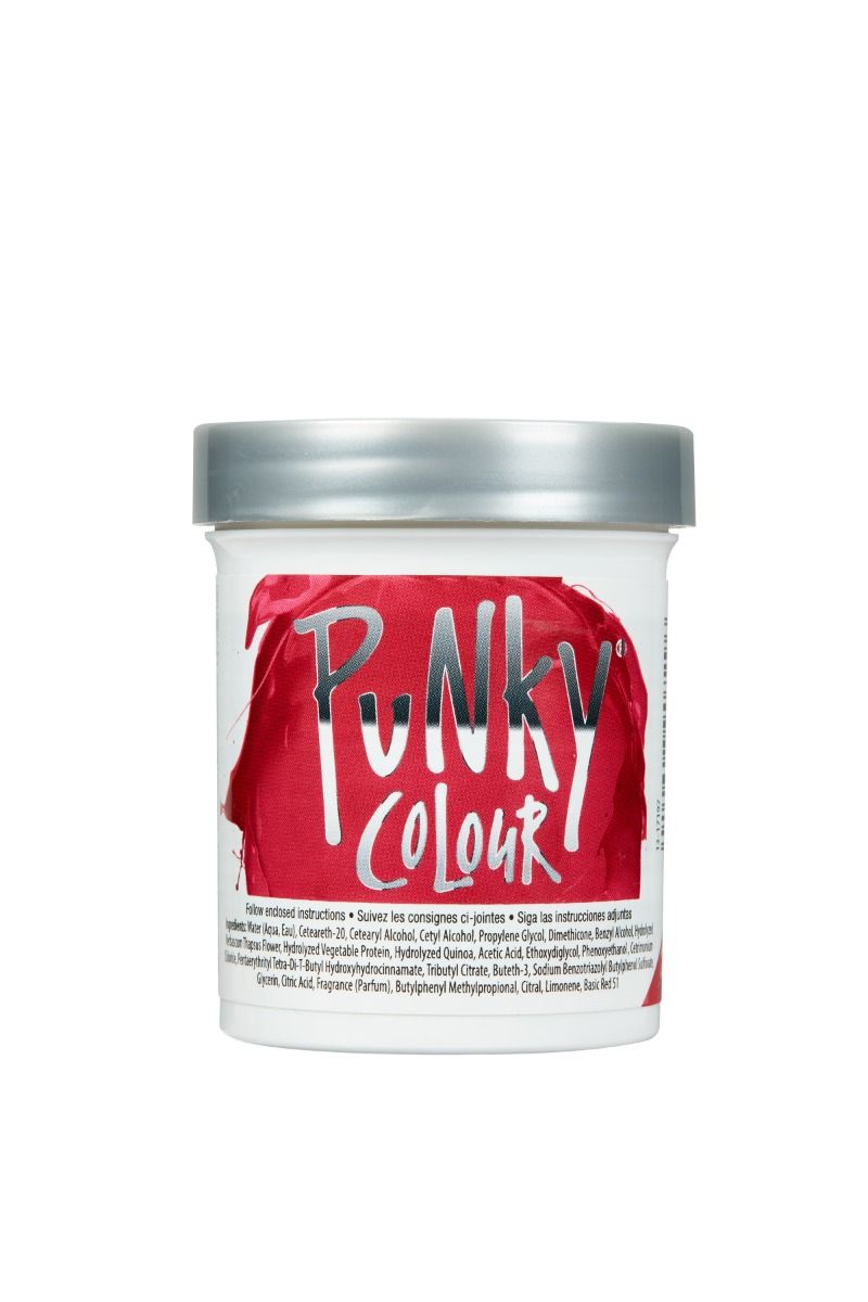 Punky Colour, Semi-Permanent Conditioning Hair Color, Poppy Red, 3.5 fl oz