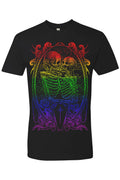 Pride Skeleton Love Tee [GOTH RAINBOW]