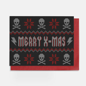 Punk Holiday Sweater Card