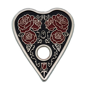 Rose Ouija Planchette Enamel Pin