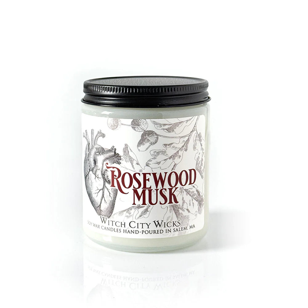 Rosewood Musk 9oz Jar Candle