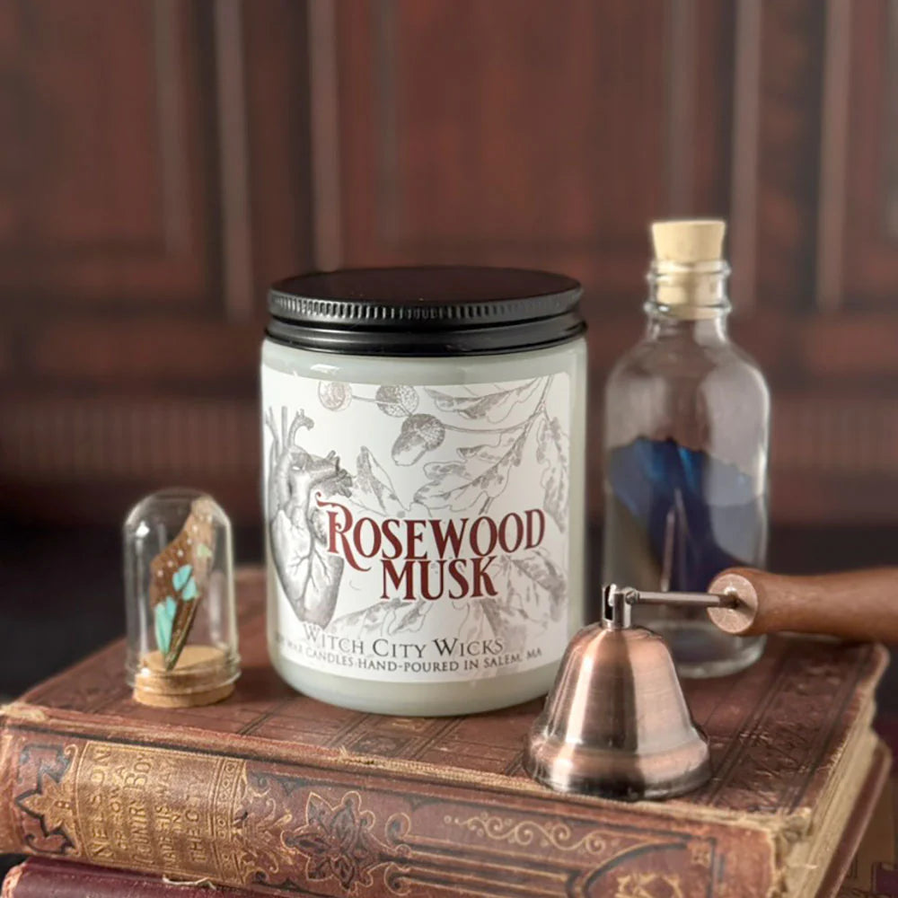 Rosewood Musk 9oz Jar Candle