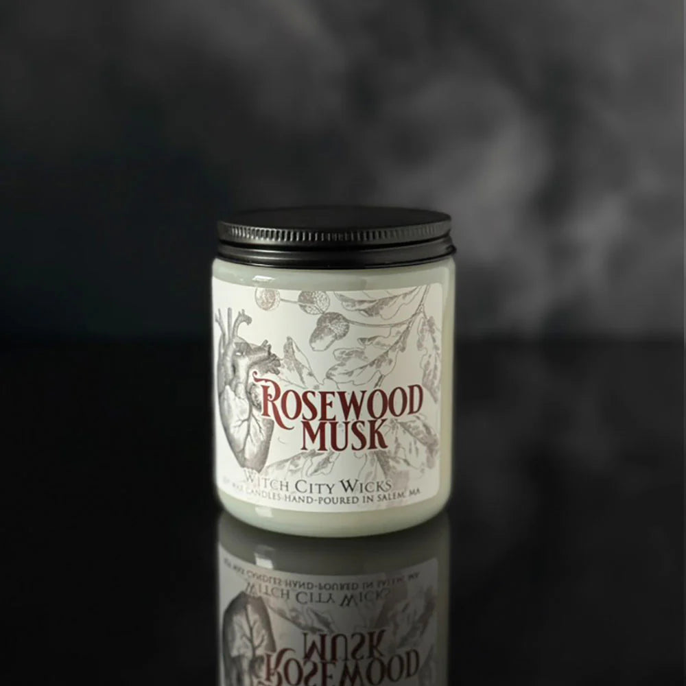 Rosewood Musk 9oz Jar Candle