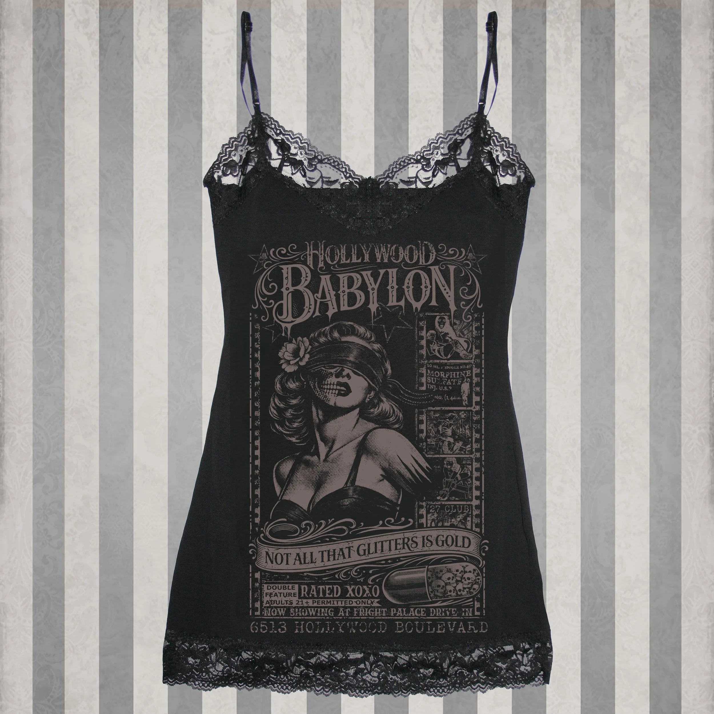 Hollywood Babylon Women’s Lace Camisole