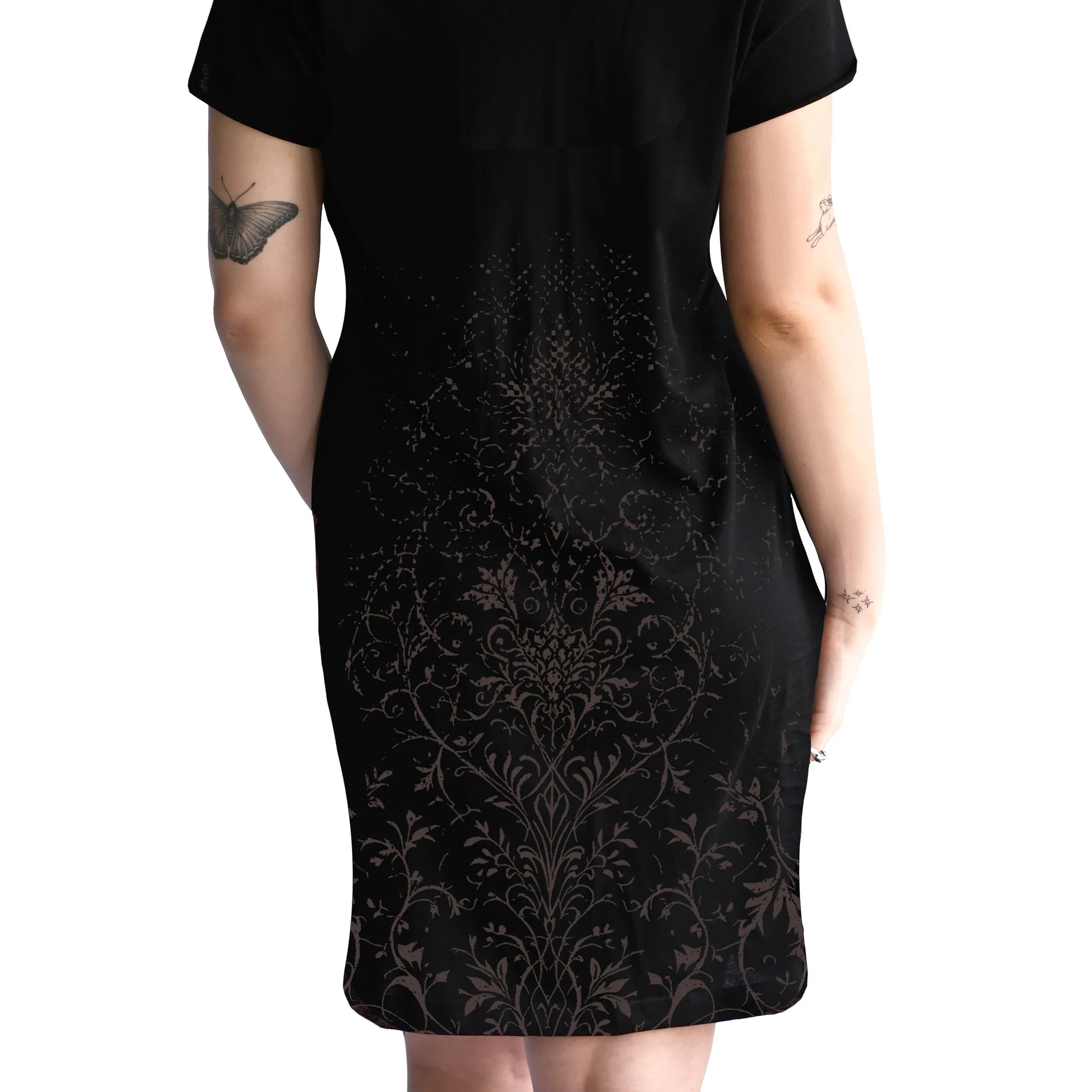 Dreadfuls V-Neck T-Shirt Dress