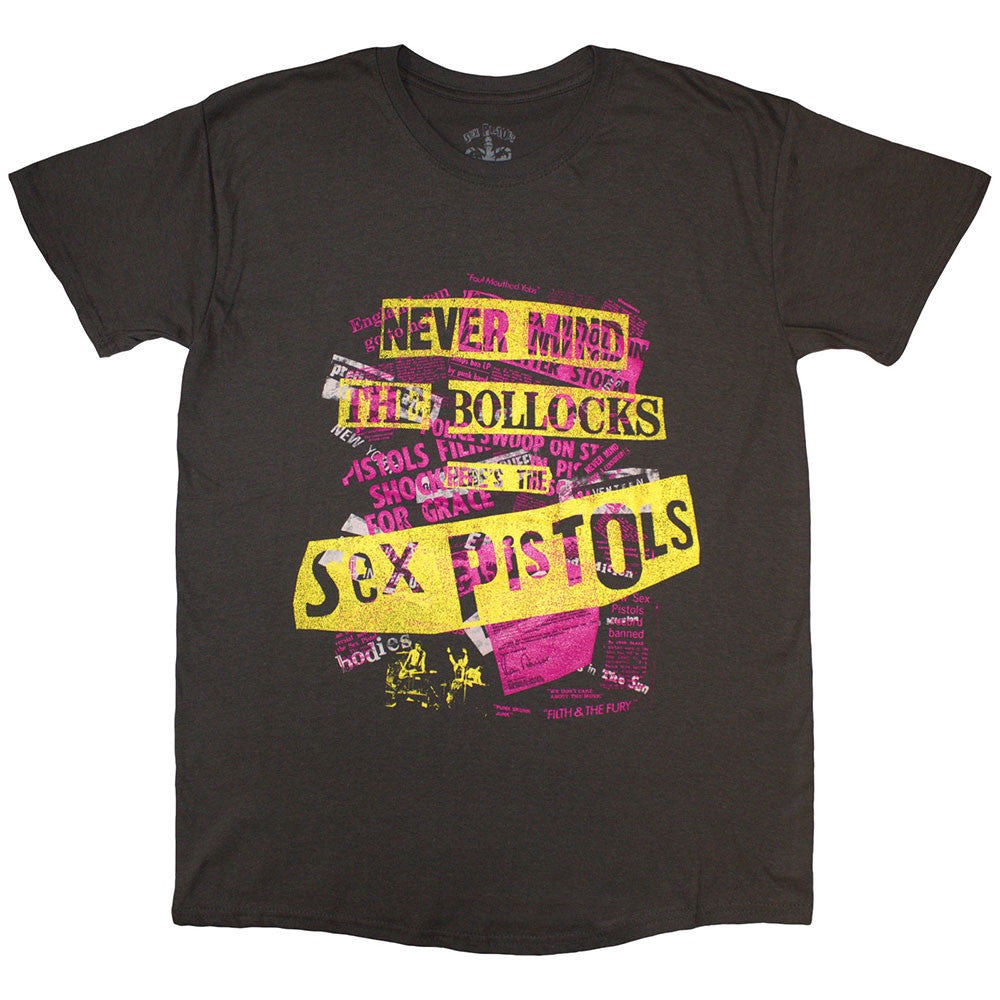 The Sex Pistols: Nevermind the Bollocks - Unisex T-Shirt (Charcoal Grey)