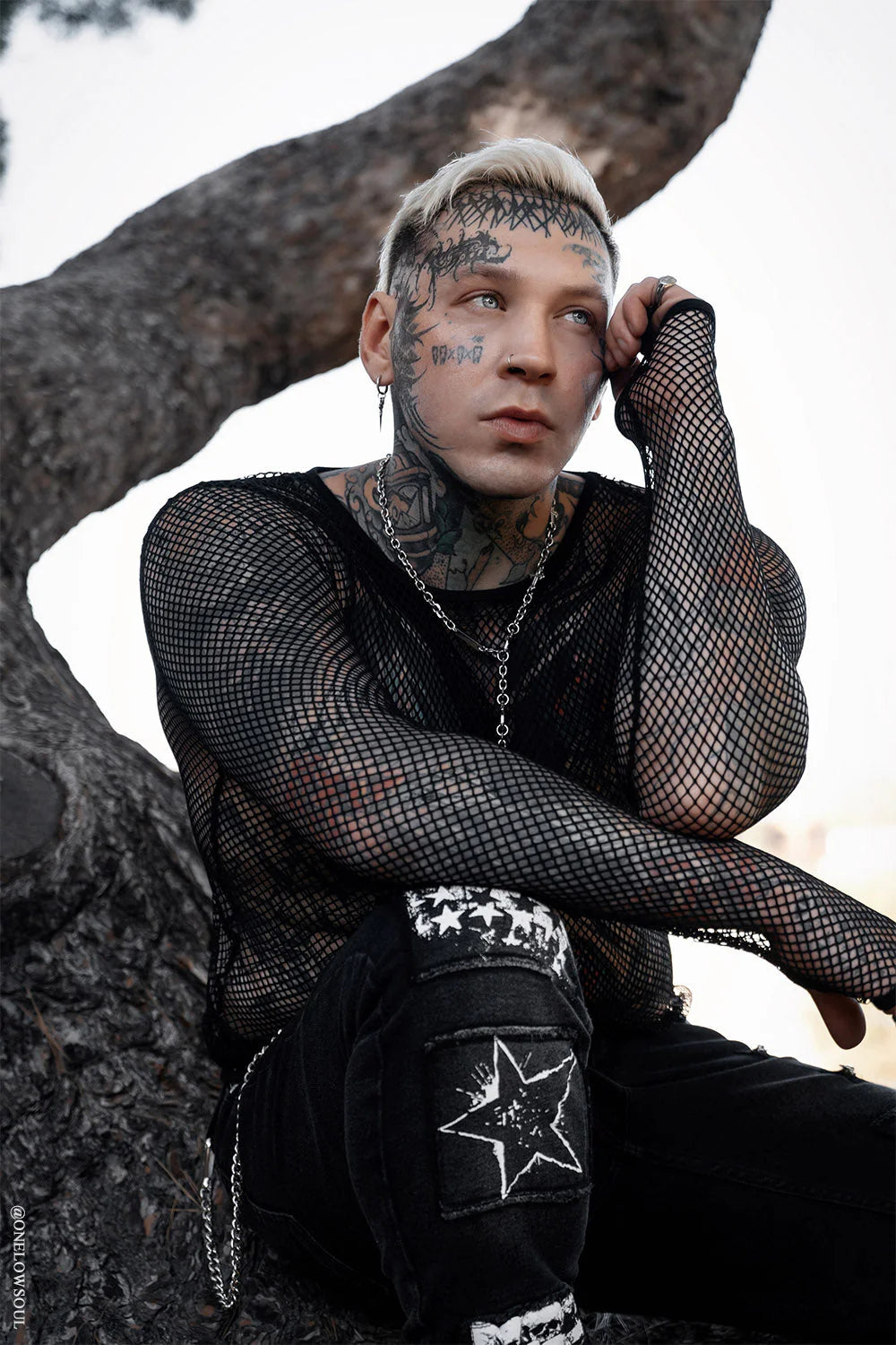 Shadowgrid Fishnet Shirt