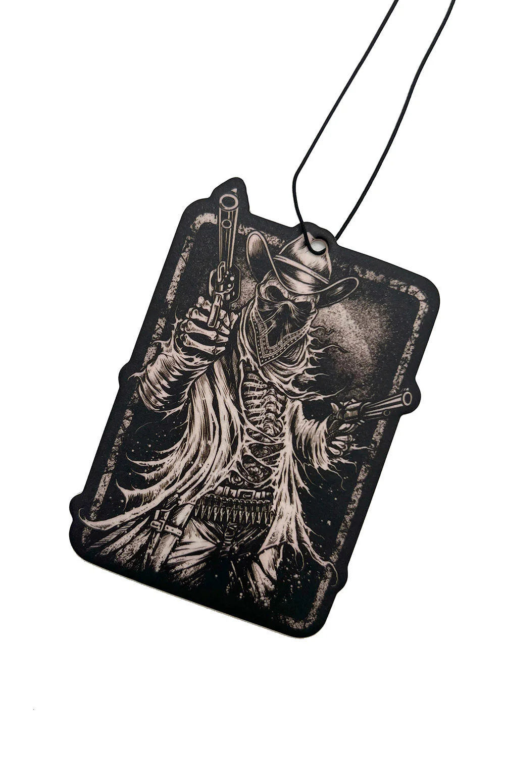 Skeleton Cowboy Air Freshener [MUSK]