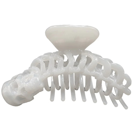 Skeleton Ribcage Hair Claw Clip - Glow In The Dark