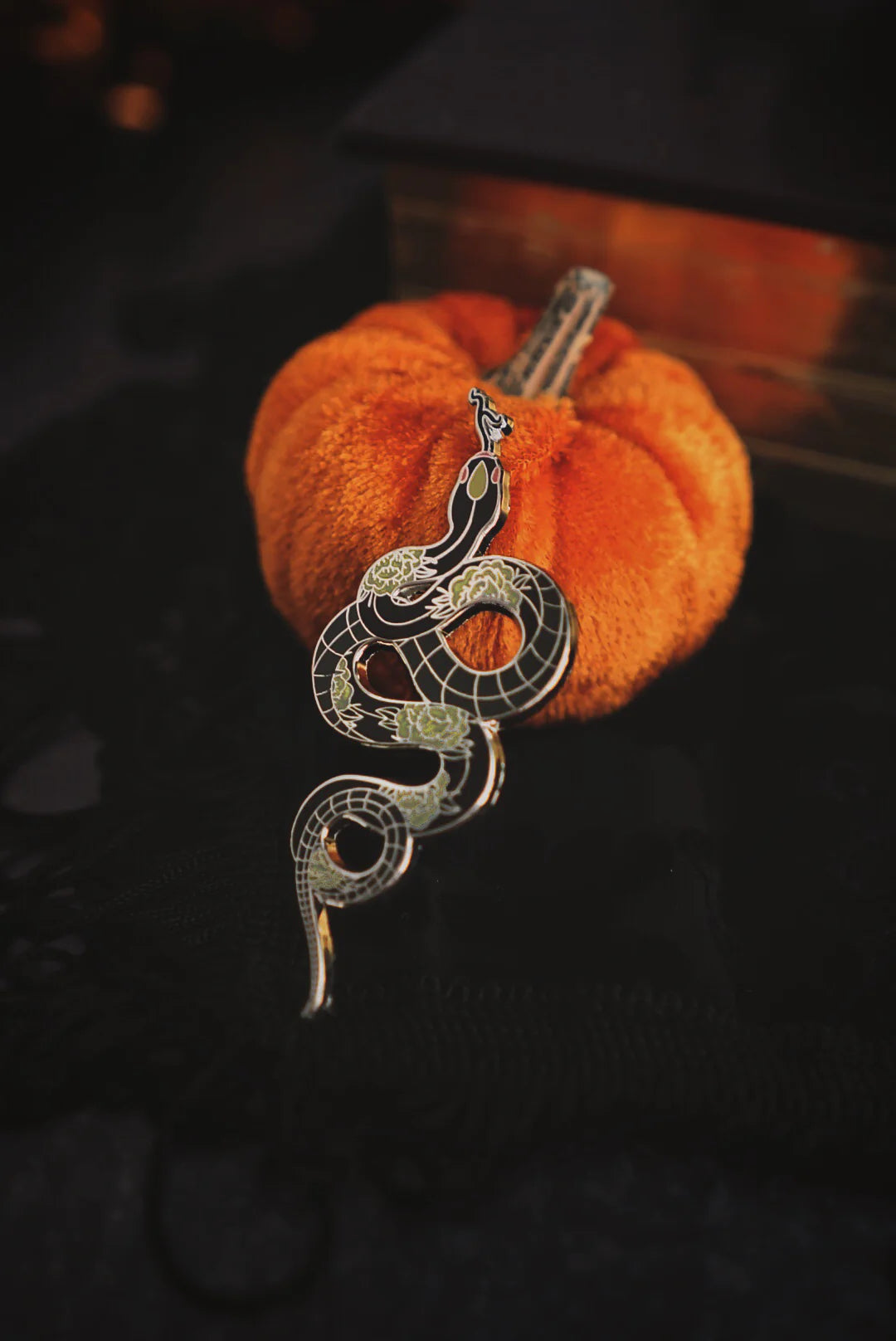 Snake Charmer Enamel Pin