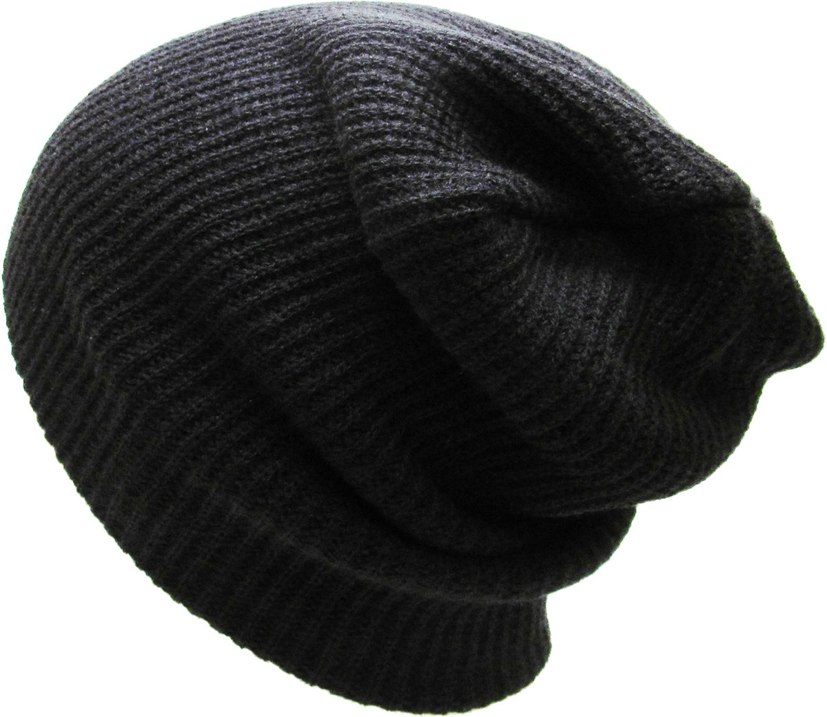 Black Slouch Beanie