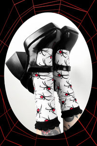 White Spider Socks - Eliza Sidney x FOXBLOOD