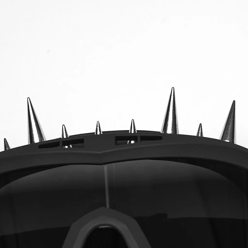 Black Spiked Goggles