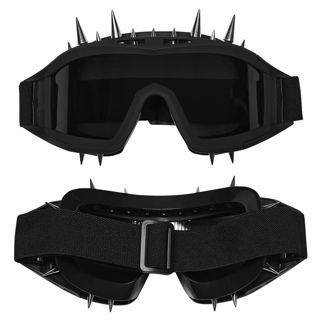 Black Spiked Goggles