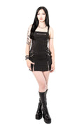 Pinstriped Gangsta Pranksta Annette Dress
