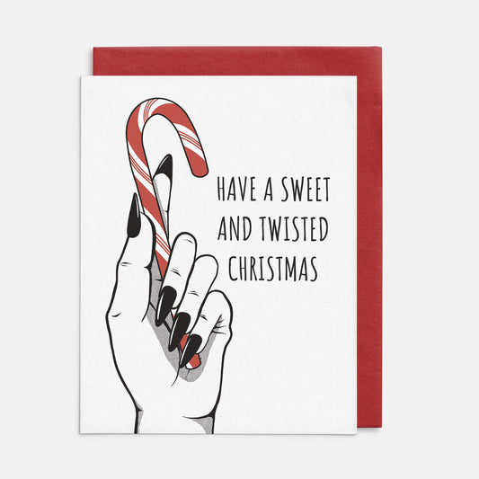 Have A Sweet and Twisted Christmas Card