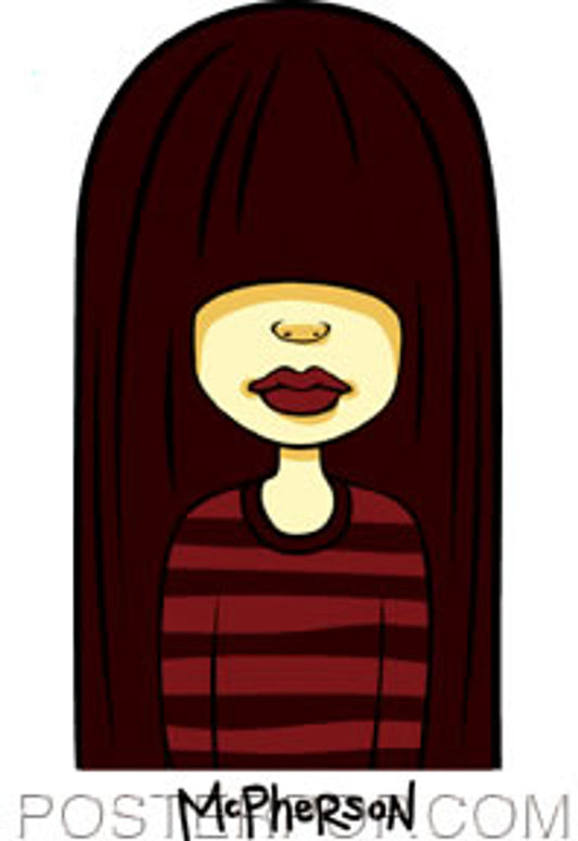 Tara McPherson Rocker Chick Sticker