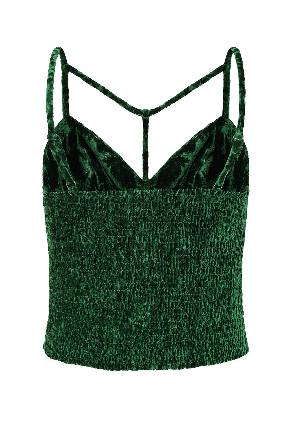 Green Sanctum Velvet Top