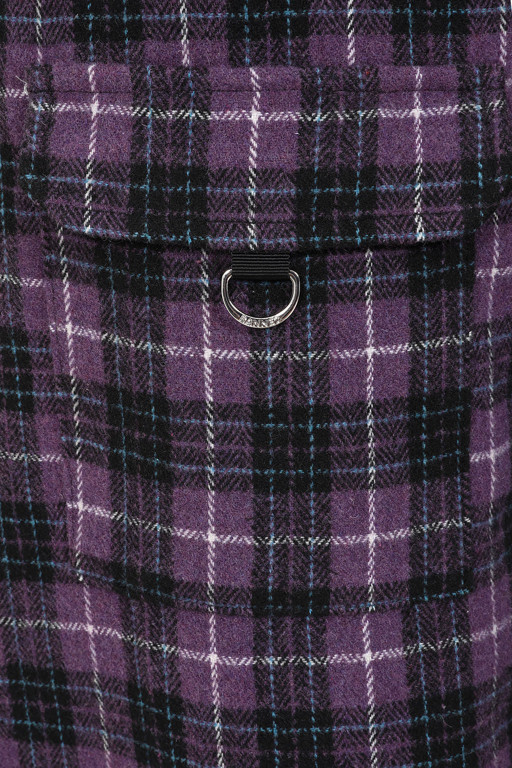 Black/Purple Checkpoint Chaos Trousers