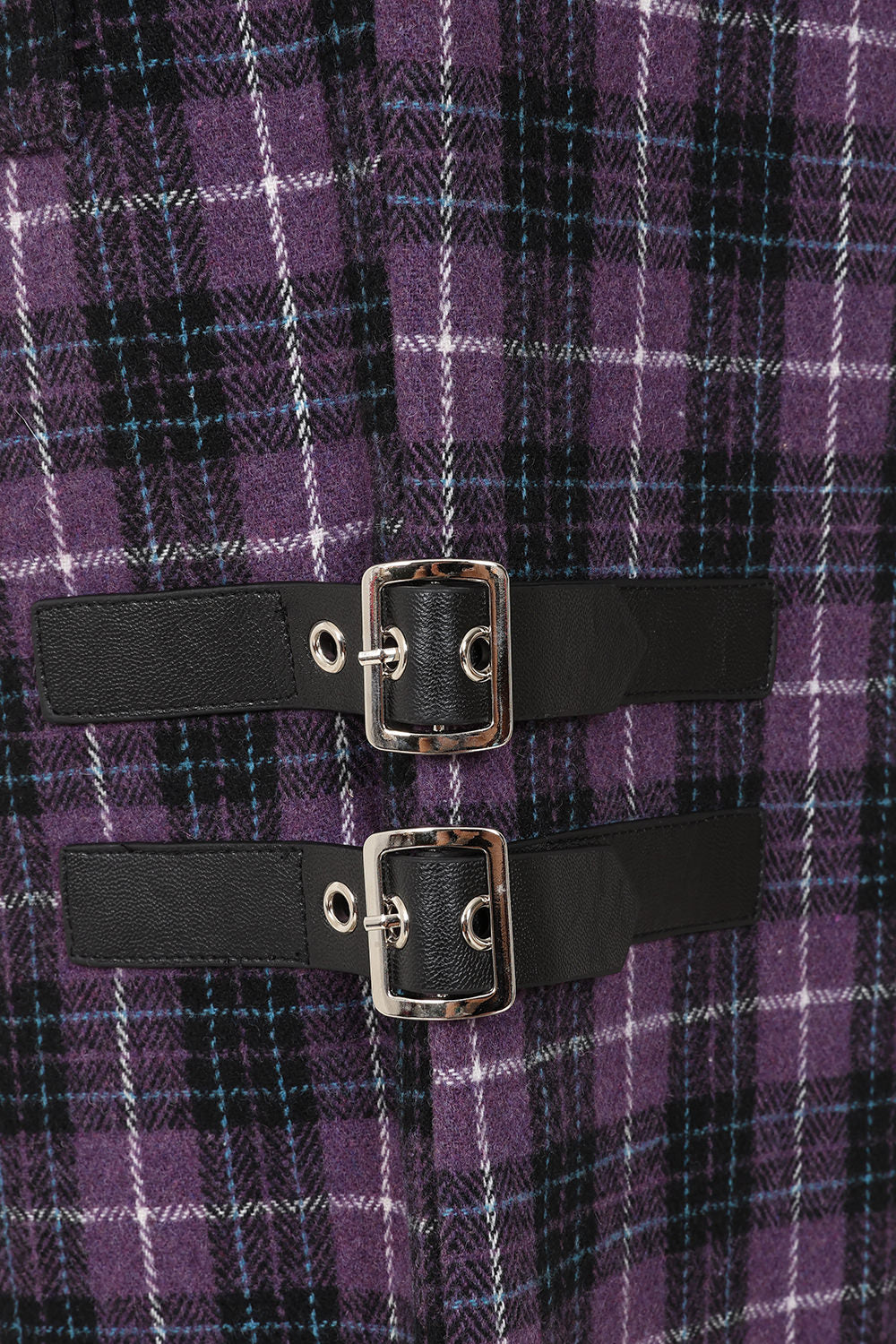 Black/Purple Checkpoint Chaos Trousers