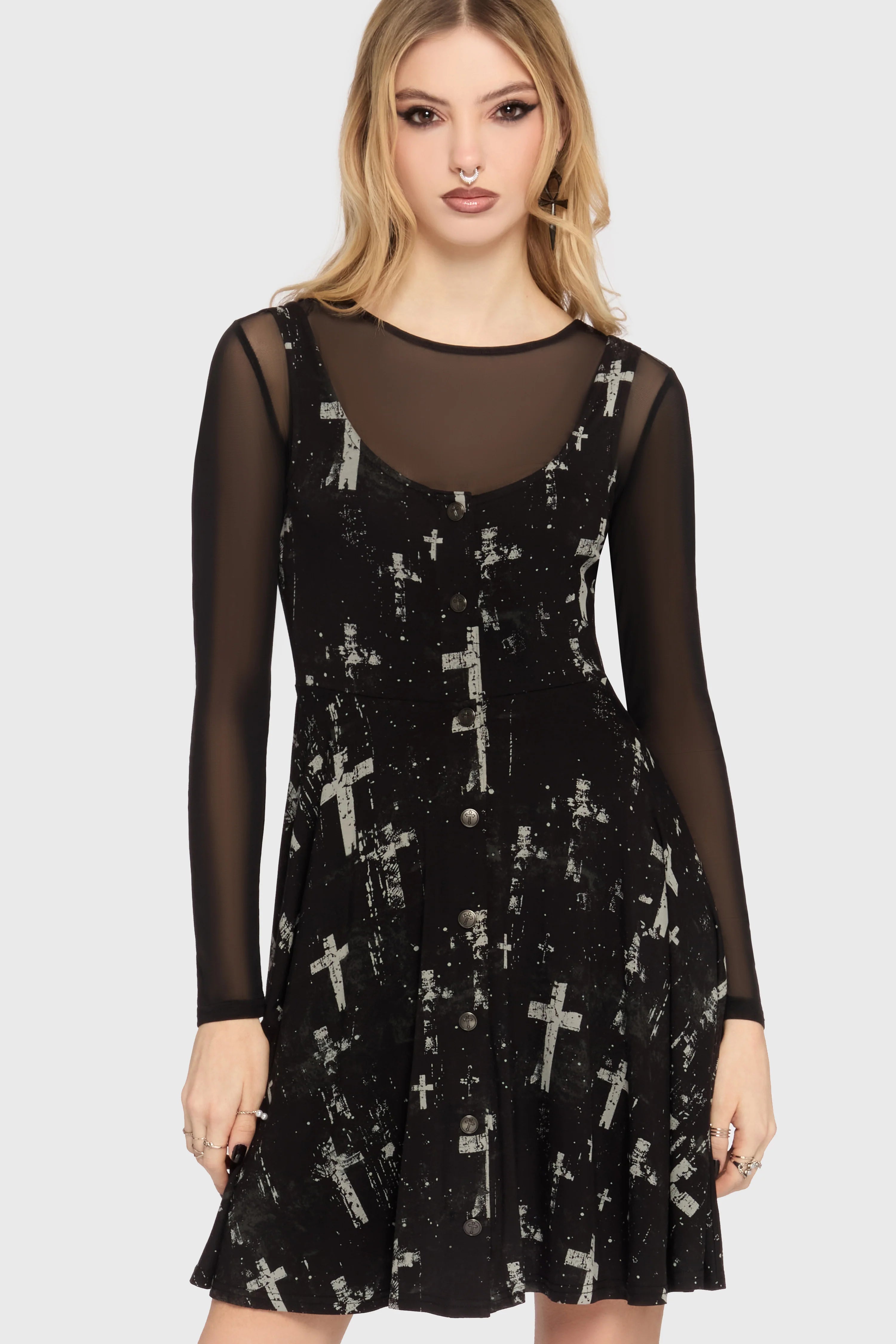 Tenebris Chapel Mini Dress