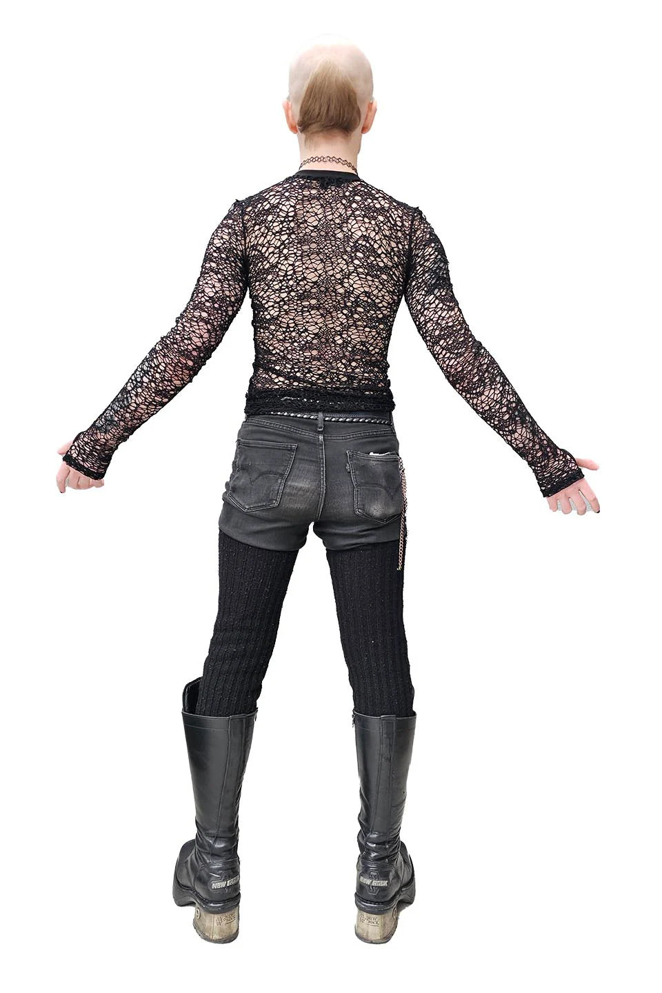 The Wicker Man Web Mesh Long Sleeve Shirt