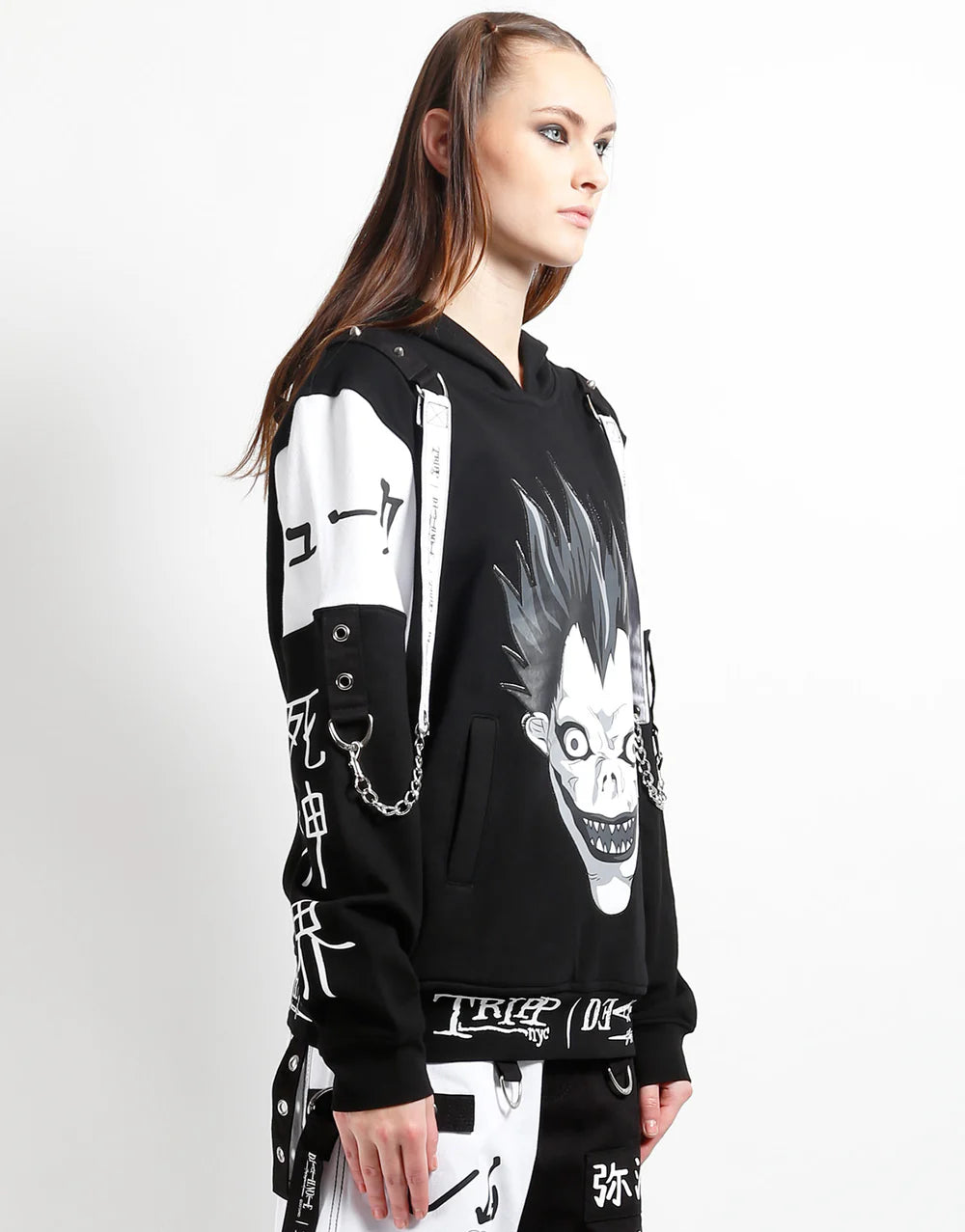 TRIPP NYC X DEATH NOTE - RYUK CHAIN HOODIE