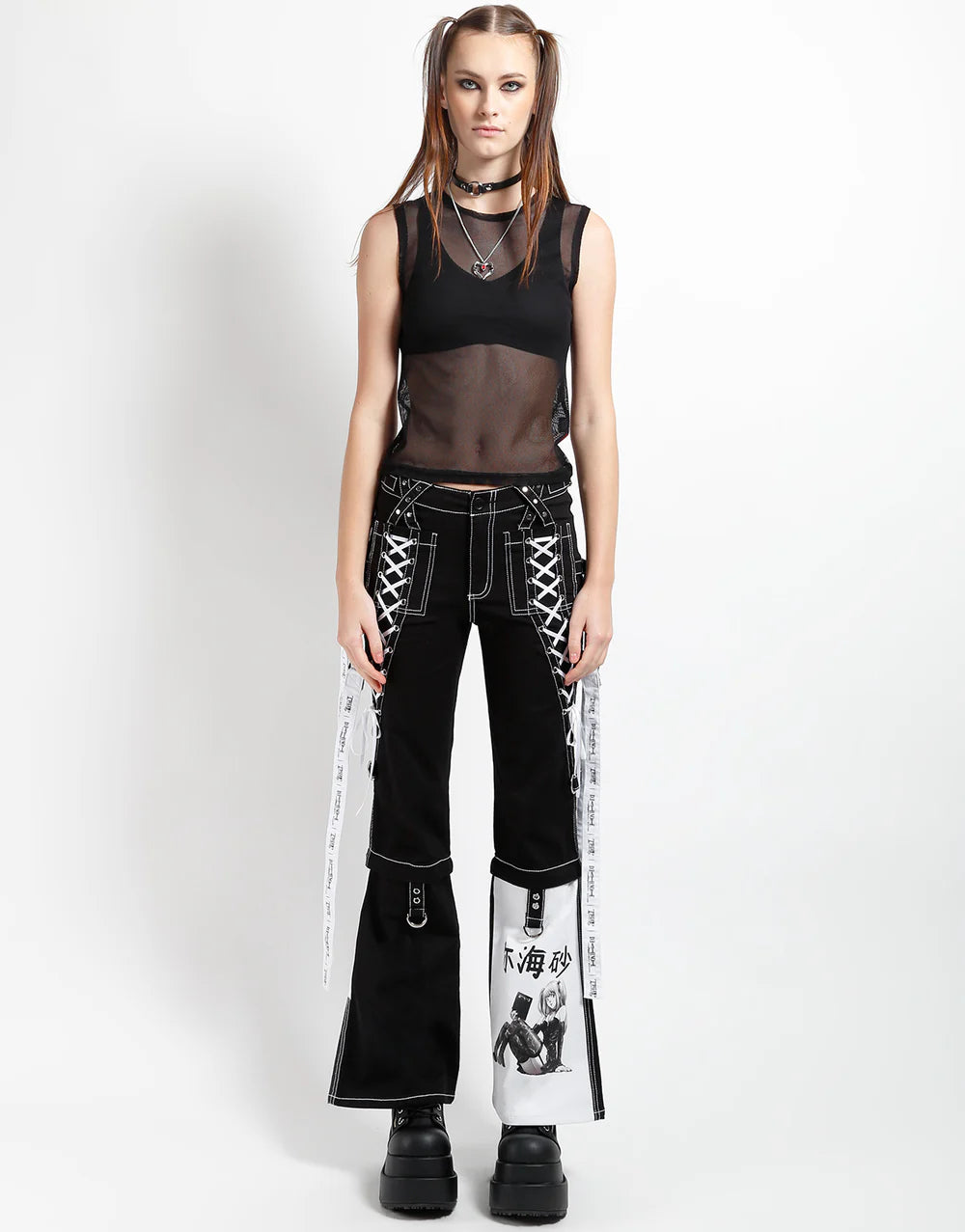 Tripp NYC × DEATH NOTE Split Pants レム×ミサ TRIPP NYC X DEATH Tripp NYC × DEATH NOTE Split Pants レム×ミサ TRIPP NYC X DEATH